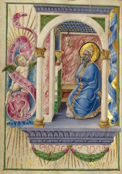 Heiliger Gregor von Taddeo Crivelli